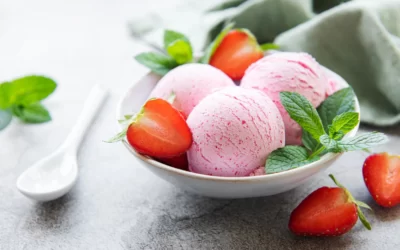 Recette de glace à la fraise à la sorbetière