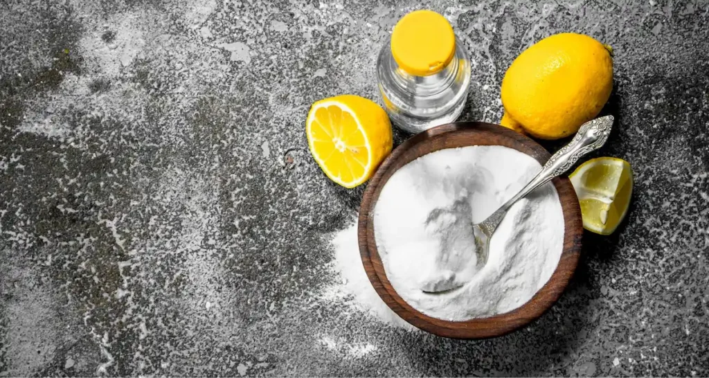 bicarbonate de soude citron
